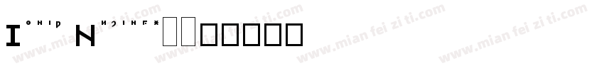 Ikaho Alphabet字体转换